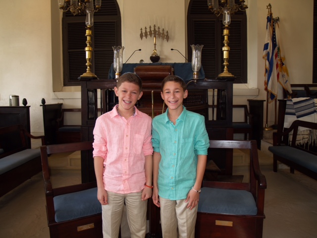 Bar Mitzvah Twins Celebrate Their Rite of Passage in the Virgin Islands