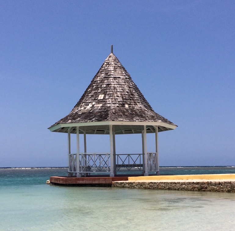 Say “I do” in This Beautiful Gazebo in Montego Bay